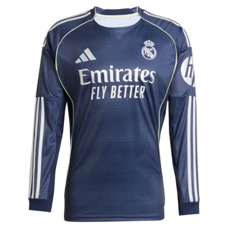 Real Madrid Venkovní 2025-26 - Fotbalové Dresy (L/S)